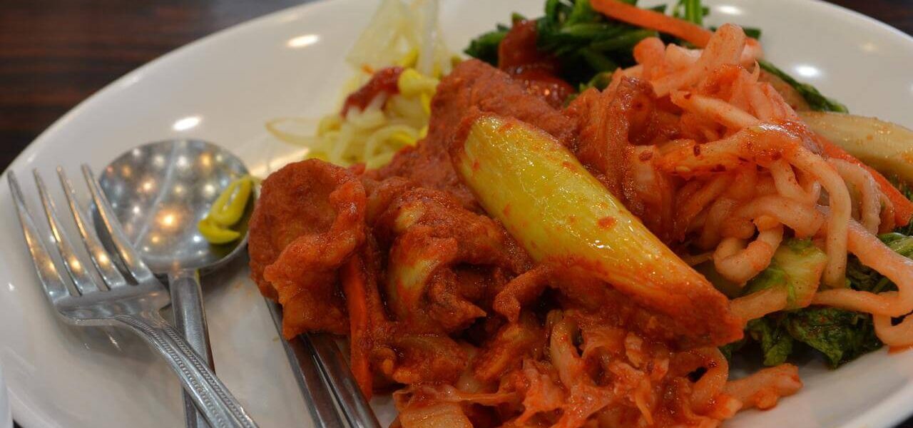 kimchi - przystawka kuchni koreańskiej
