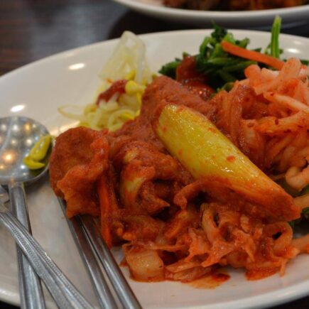 kimchi - przystawka kuchni koreańskiej